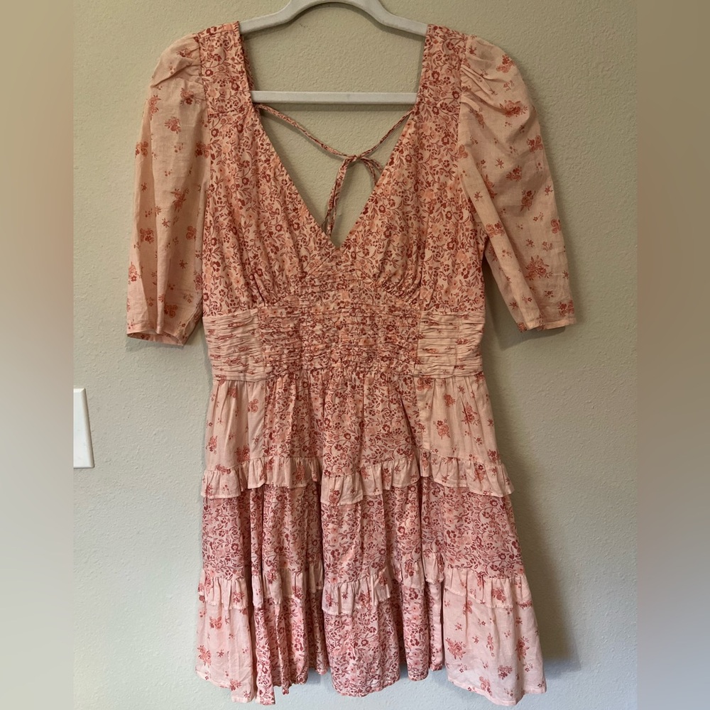 American Eagle Outfitters Pink Floral Dress